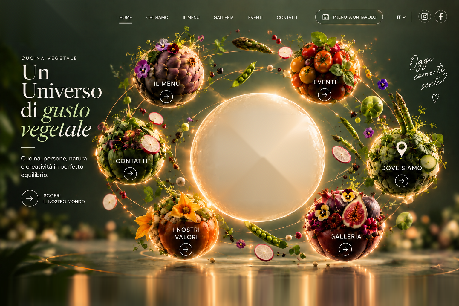 Un universo vegetale intorno ad Alice e Viola